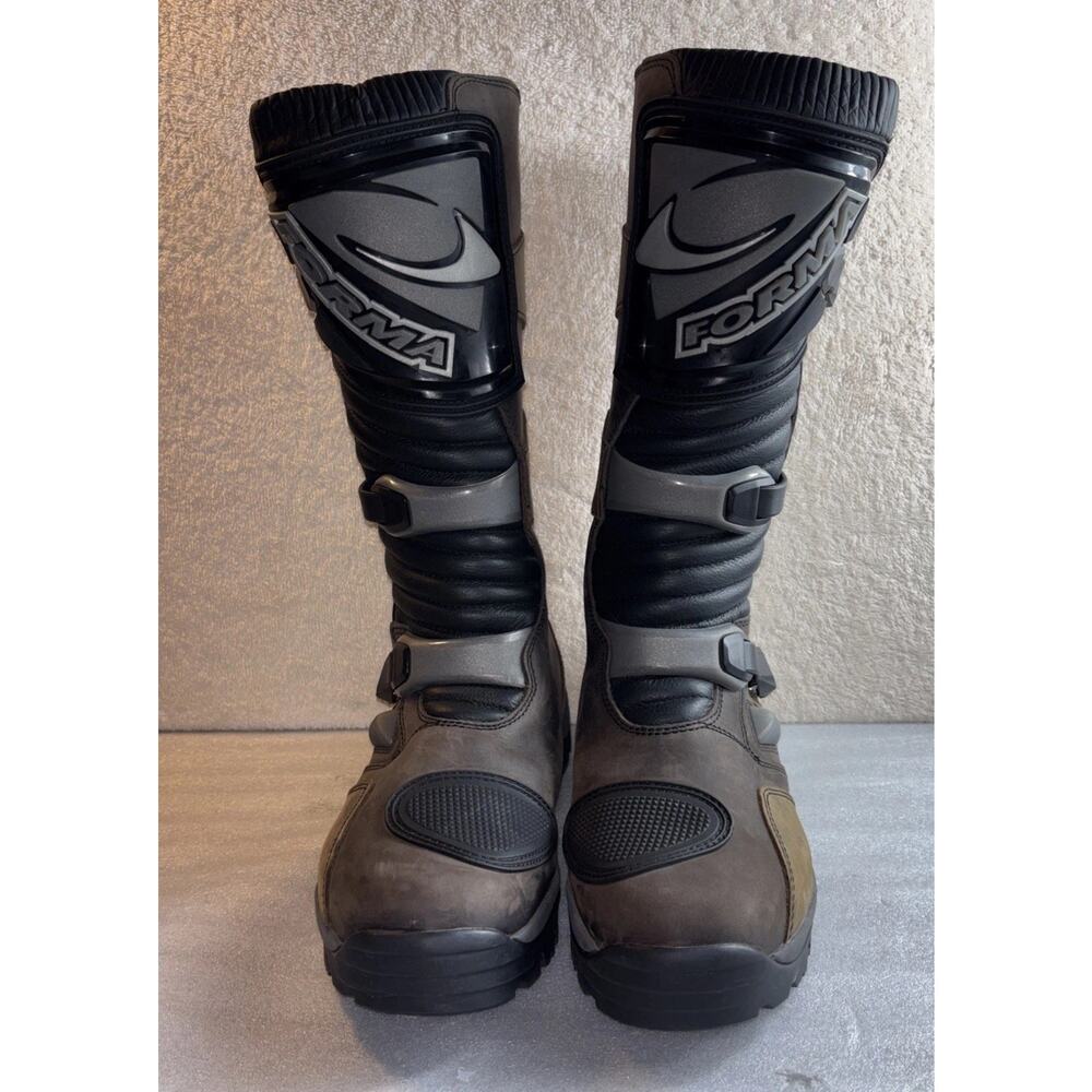 Forma ADVENTURE AIR Dry motorcycle boots  brown waterproof men size 48 US- 14